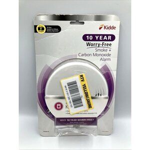 Kidde P3010K-CO Worry-Free Kitchen Photoelectric Smoke and Carbon Monoxide Alarm